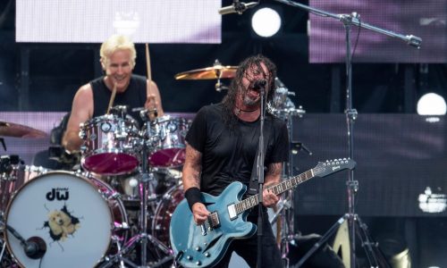 Foo Fighters on fire at Fenway