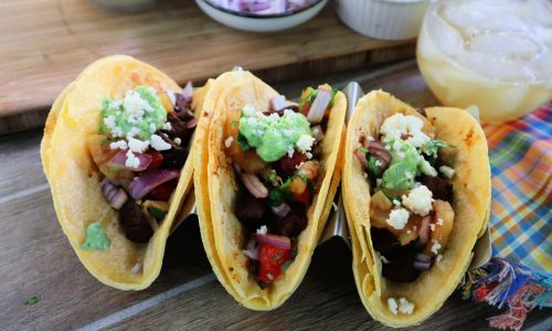 Ancho chile makes street tacos a sweet & spicy treat
