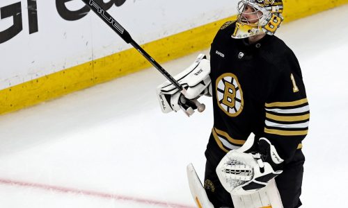 Bruins goaltender Jeremy Swayman elects not to file for arbitration