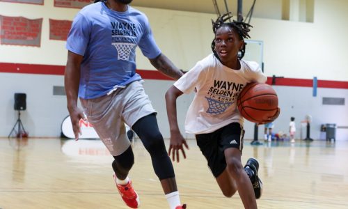 Local hero Wayne Selden Jr. gives back to community again with basketball clinic