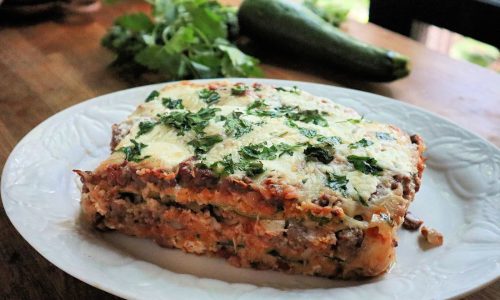 Gretchen’s table: Lasagna replaces pasta with low-calorie zucchini