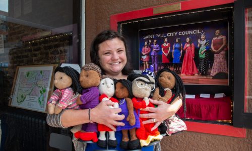 First all-women St. Paul City Council inspires crochet project, museum exhibit