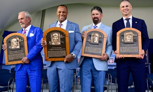 Video: Watch as Joe Mauer’s plaque goes up in the Hall of Fame