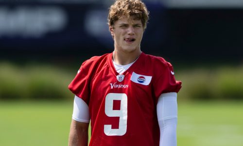 Yes, J.J. McCarthy will get some reps with first team at Vikings training camp