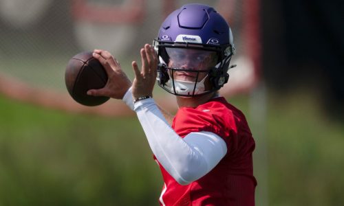 What would a successful Vikings training camp look like for J.J. McCarthy?