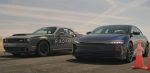 Lucid Air Sapphire Faces Off with Dodge Challenger SRT Demon 170