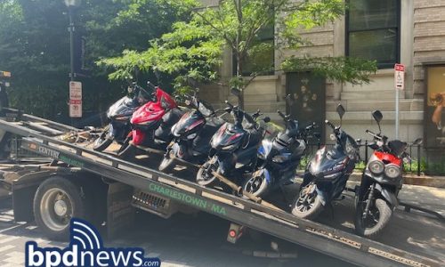 Boston Police seize 13 mopeds, arrest 3 suspects during Back Bay scooter enforcement