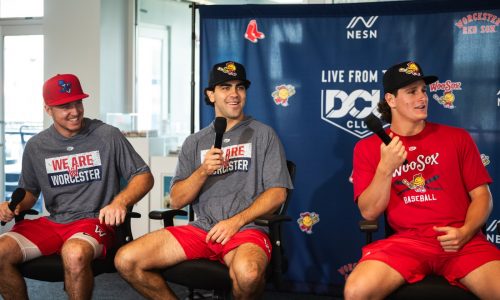 Minor League notebook: Amid much fanfare, Red Sox ‘big three’ arrive in Worcester