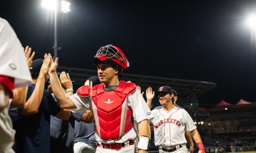 “A step away:” Red Sox top prospect on Triple-A debut snafu and getting advice from Triston Casas