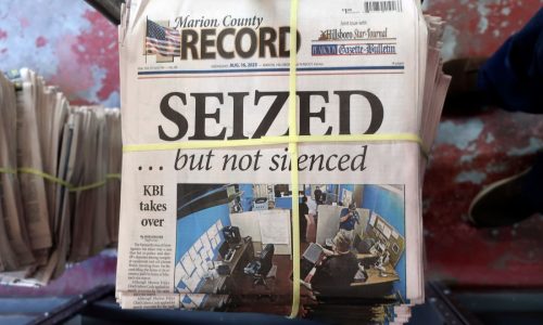 Prosecutors plan to charge former Kansas police chief over his conduct following newspaper raid