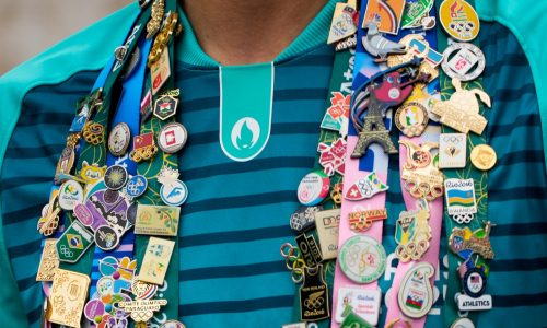 Pin-demonium hits Paris: Inside the pin-trading market at the Olympics