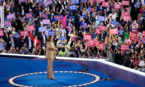 Joe Biden’s exit, talk of the glass ceiling, a civil rights hero: Takeaways from Day 1 of the DNC