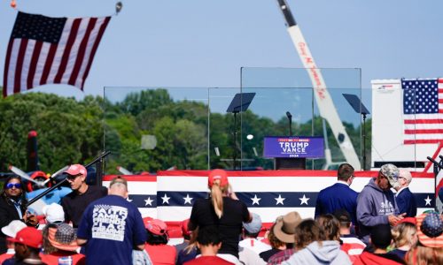 Trump is set to hold his first outdoor rally since last month’s assassination attempt