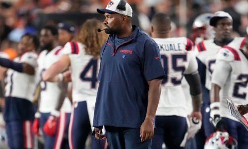 Jerod Mayo gives suprisingly positive assessment of Patriots’ O-line