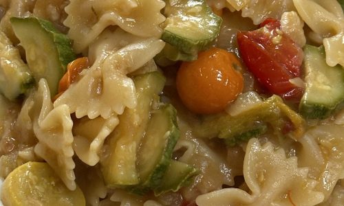 Pasta makes perfect base for fresh veggies