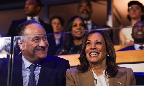 The Obamas and Emhoff are to headline the Democratic National Convention on Tuesday