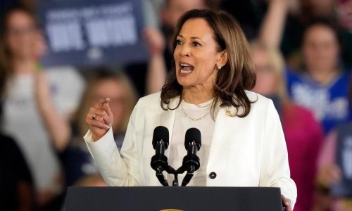 The Latest: Harris and Trump paint different pictures for voters as the White House intensifies