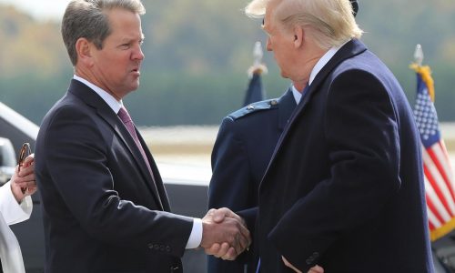 How Trump and Georgia’s Republican governor made peace, helped by allies anxious about the election