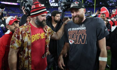 Travis, Jason Kelce’s ‘New Heights’ inks $100M deal with Amazon’s Wondery