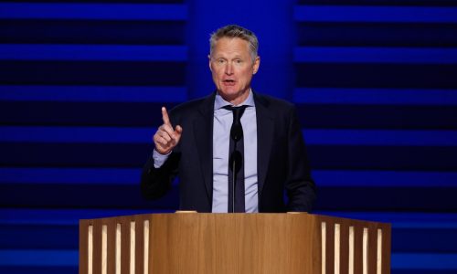 Steve Kerr references Steph Curry in DNC speech endorsing VP Kamala Harris