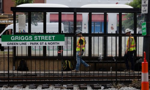 Green Line B branch partially closed through week for track improvement