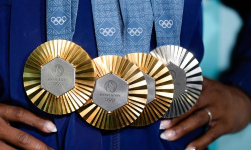 U.S. again beats China in Olympic medals table after they tie for gold; France exceeds expectations