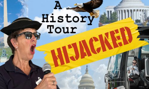 Fringe review: Get ready to shout out history facts and sing along in ‘A History Tour Hijacked’