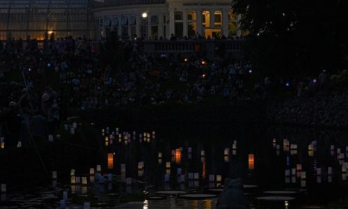 Photos: Japanese Obon Festival features performances, lantern lighting