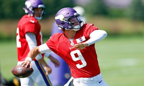 Vikings rookie quarterback J.J. McCarthy excited for first game. Even if it’s only preseason.