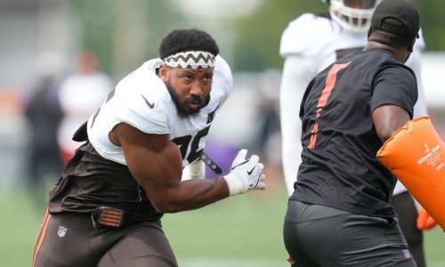 ‘He’s a freak of nature’: How star edge rusher Myles Garrett helped the Vikings get better