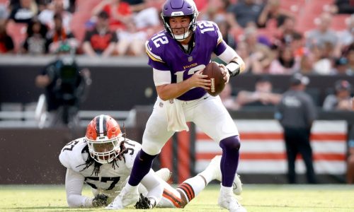 Here are five takeaways from the Vikings’ preseason game against the Browns