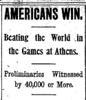 When was the first modern-day Olympics held? ‘From the Archives’ has that story