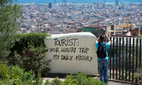 Why some residents of European hot spots just want tourists to stay away