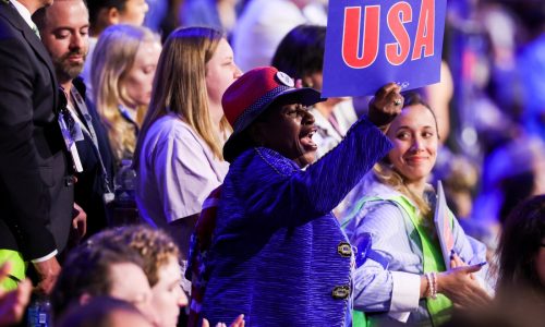 Optimistic Democrats go heavy on the patriotism at DNC convention in Chicago