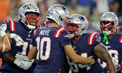 Jerod Mayo sees ‘dramatic’ problem with Patriots’ offensive line