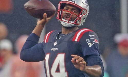 Patriots QB Jacoby Brissett updates shoulder injury, QB competition