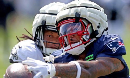 Patriots rookie Ja’Lynn Polk has unique mindset on catching football