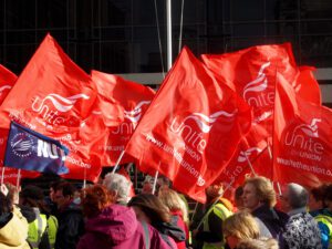 Unite urges 1% wealth tax on the super-rich to fund public sector pay rises and NHS recruitment