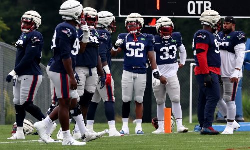 Patriots practice takeaways: Roster longshot steps up in shallow key position group