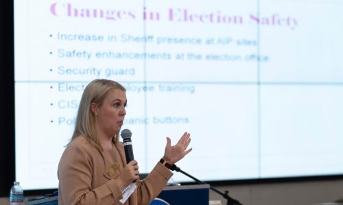 Election officials prepare for threats with panic buttons, bulletproof glass
