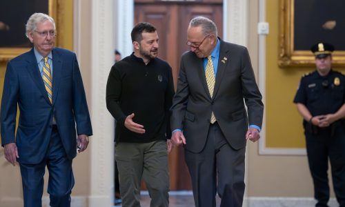 Zelenskyy visits Washington as election year divide grows over Ukraine war