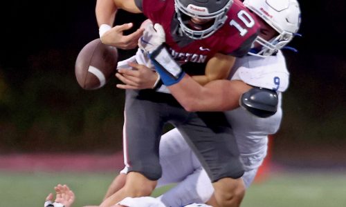 Stoneham grounds, pounds way to 49-21 win over Arlington