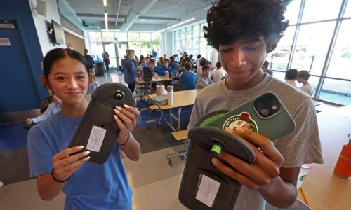 ‘An immense difference:’ Boston schools make moves to keep kids off their phones