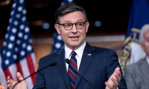 Speaker Johnson sets House vote on government funding bill after a one-week postponement