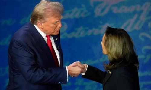 Candidates spar on economy, abortion as Harris takes on Trump in a way Biden could not