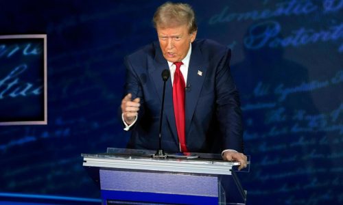 Trump repeats false claims over 2020 election loss, deflects responsibility for Jan. 6