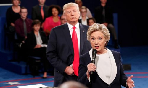 What the Trump-Clinton debates might tell us about Tuesday’s match with Harris