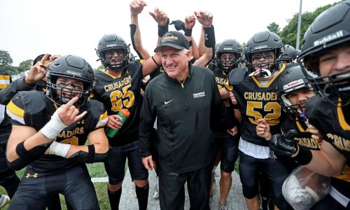 Bishop Fenwick football coach David Woods joins the 200-win fraternity