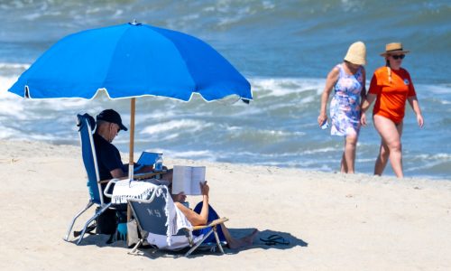 Trump slams Harris, Biden on the beach ahead of VP’s NH stop today [+audio clips]
