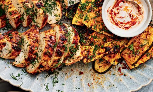 Easy weeknight meals: Grilled Lemon Harissa Chicken